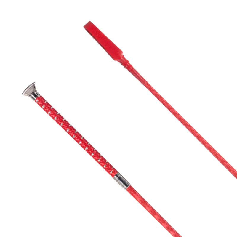 Country Direct Braided Sparkle Handle Red -1